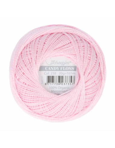 Scheepjes Candy Floss rose poudré 238 - 20 g