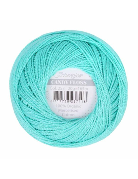 Scheepjes Candy Floss bleu tropique 253 - 20 g