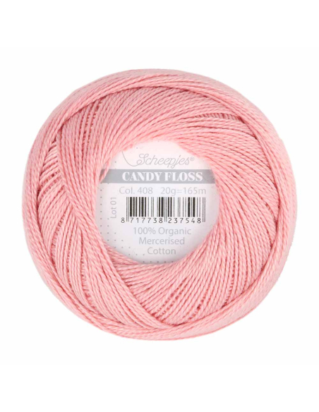 Scheepjes Candy Floss rose ancienne 408  - 20 g