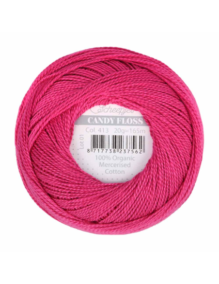 Scheepjes Candy Floss cerise 413 - 20 g