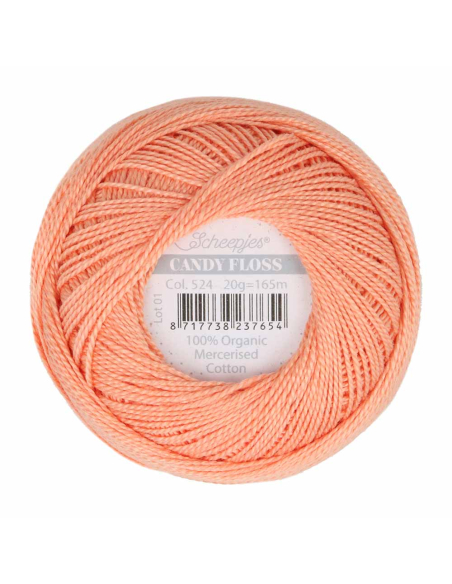Scheepjes Candy Floss abricot 524 - 20 g