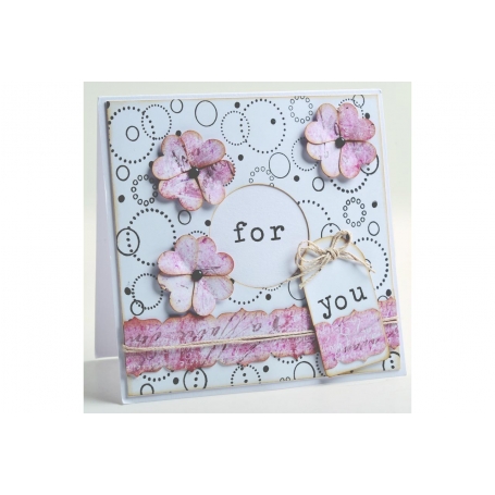 Tampon continu Fiskars motif cercles