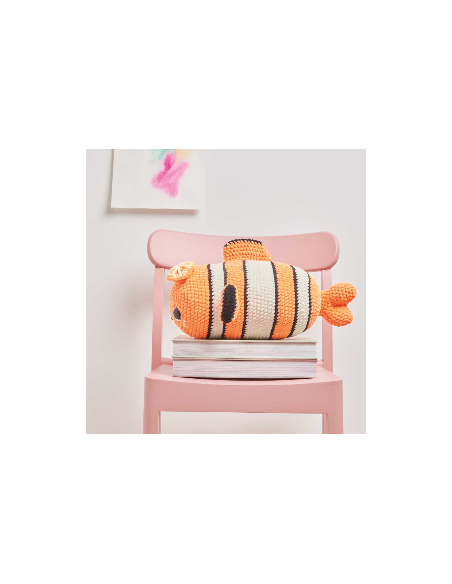 Creative Chenillove néon orange 50 g - Rico Design