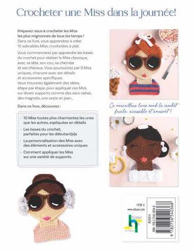 Miss Crochet - 10 personnages à crocheter à plat