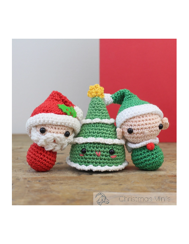 Kit crochet HardiCraft - Mini sapin de Noël à...