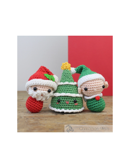 Kit crochet HardiCraft - Mini sapin de Noël à accrocher