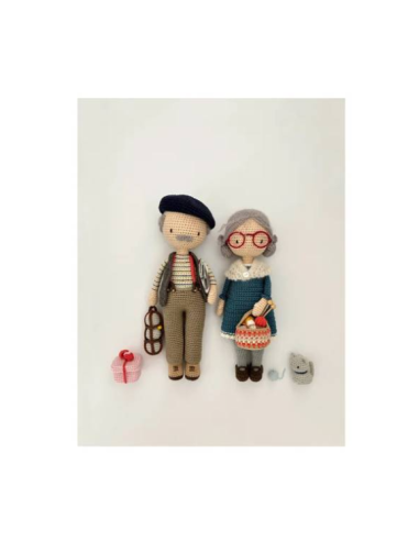 La famille de Lulu au crochet - 8 poupées à...