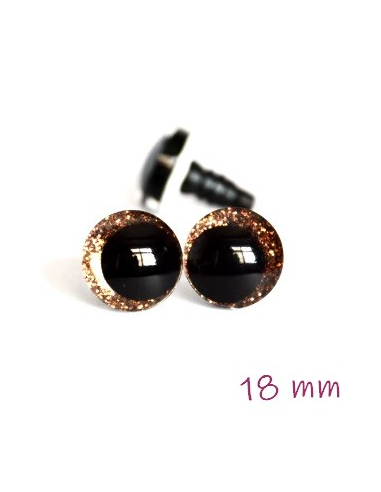 yeux de sécurité 18 mm