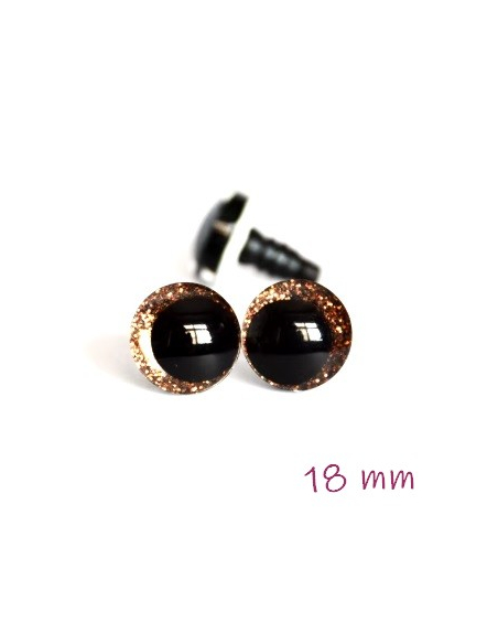 yeux de sécurité 18 mm