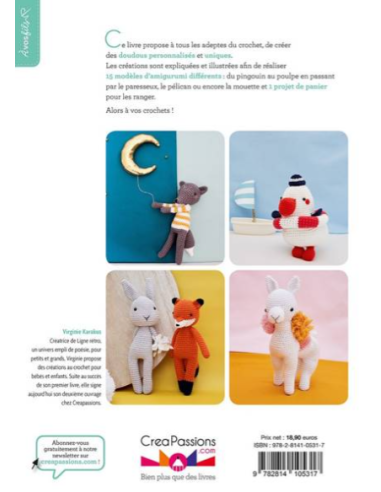 Doudou addicts au crochet - Ligne Retro