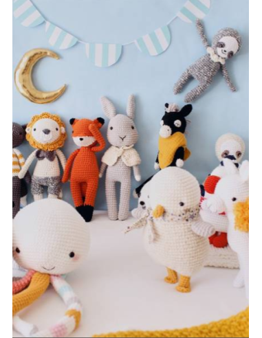 Doudou addicts au crochet - Ligne Retro