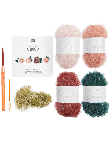 Kit Creative bubble Rose - romantic colours