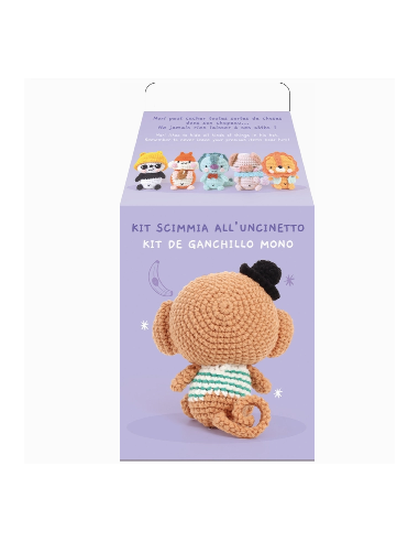 Kit amigurumi Nori le singe - Graine Créative