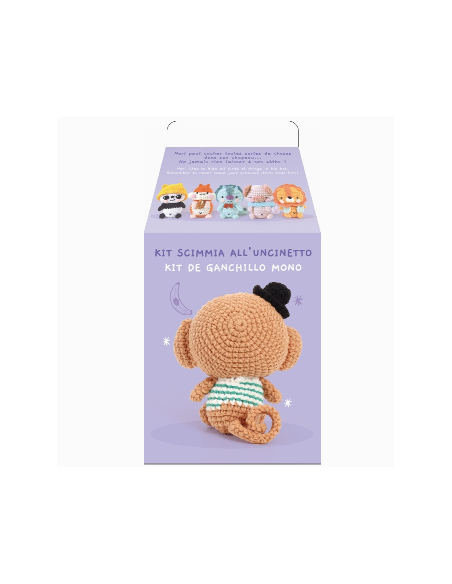Kit amigurumi Nori le singe - Graine Créative