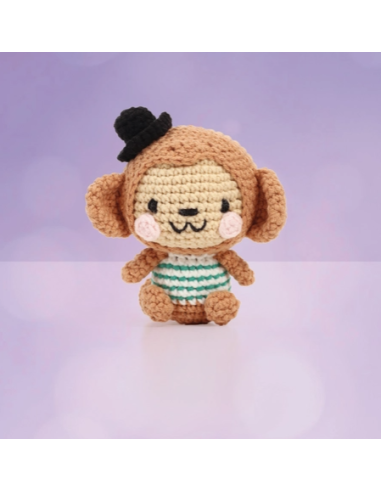 Kit amigurumi Nori le singe - Graine Créative
