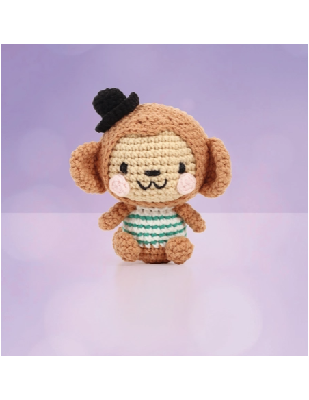 Kit amigurumi Nori le singe - Graine Créative