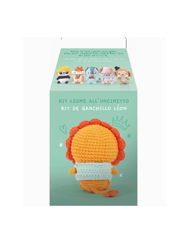 Kit amigurumi Kazuo le lion - Graine Créative
