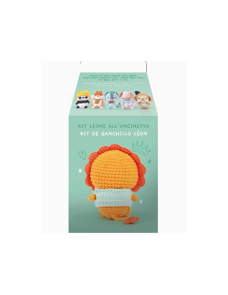 Kit amigurumi Kazuo le lion - Graine Créative