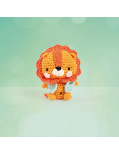 Kit amigurumi Kazuo le lion - Graine Créative