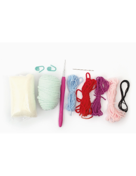 Kit amigurumi Kazuo le lion - Graine Créative