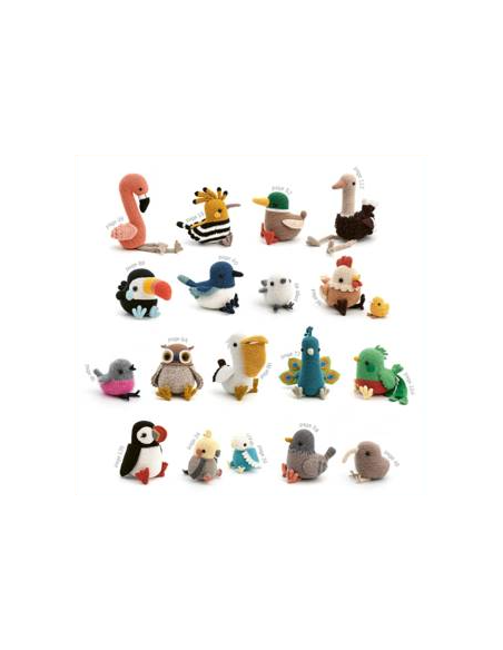 Mes jolis oiseaux au crochet