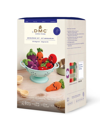 kit légumes au crochet DMC