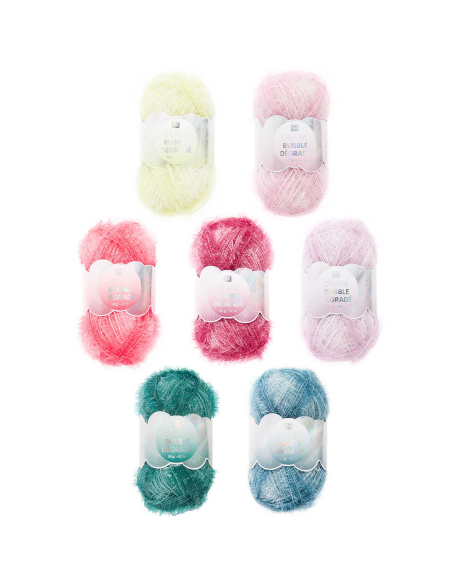 Creative bubble dégradé rose