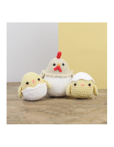 Kit crochet HardiCraft - Tina la Poule