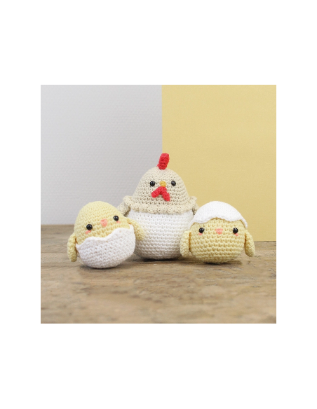 Kit crochet HardiCraft - Tina la Poule