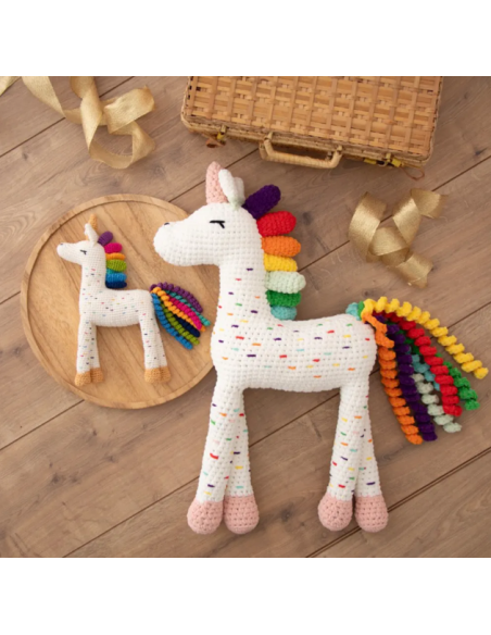 Fil chenille Scheepjes Little Darling Baleine 425