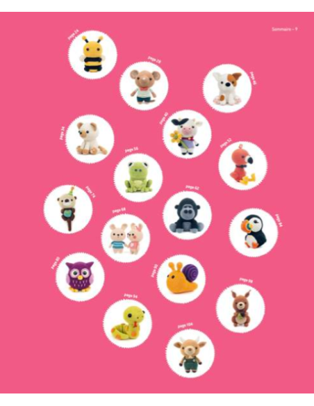 Animaux amigurumis super faciles