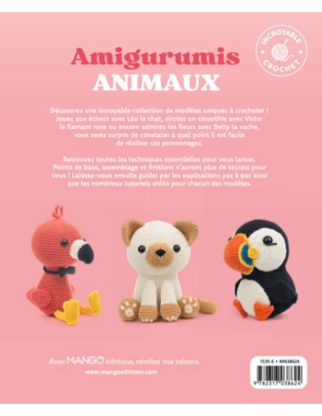 Animaux amigurumis super faciles