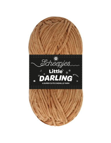 fil  cheniile scheepjes marron