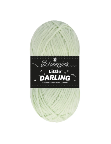 fil chenille scheepjes vert clair