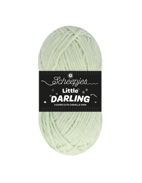 fil chenille scheepjes vert clair