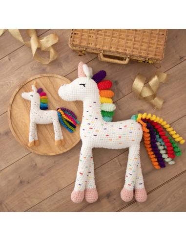 Fil chenille Scheepjes Little Darling brun...