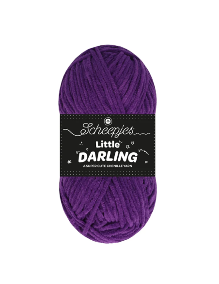 fil chenille scheepjes violet