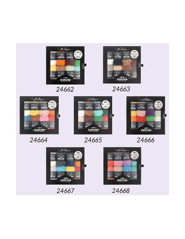 Coffret n°2 Fil chenille Scheepjes Little...