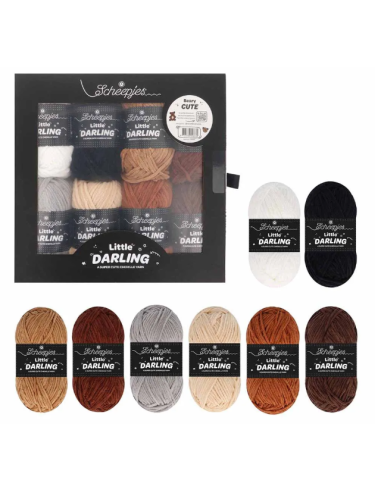 Coffret n°2 Fil chenille Scheepjes Little...