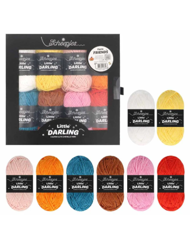 Coffret n°3 Fil chenille Scheepjes Little...