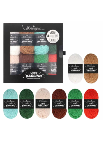 Coffret n°4 Fil chenille Scheepjes Little...