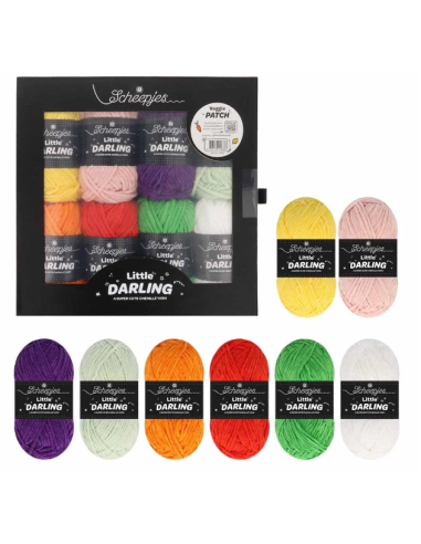 Coffret n°5 Fil chenille Scheepjes Little...