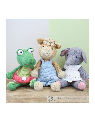 Kit crochet HardiCraft - Klaas le crocodile
