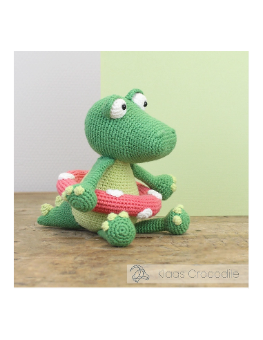 Kit crochet HardiCraft - Klaas le crocodile