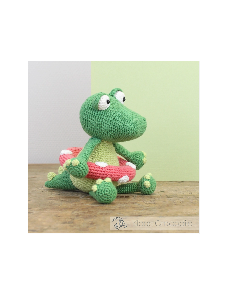 Kit crochet HardiCraft - Klaas le crocodile