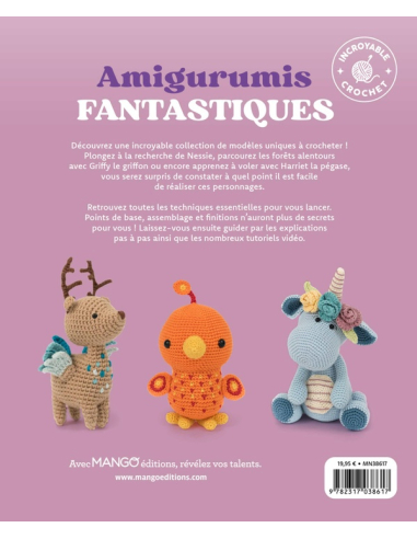 Amigurumis Fantastiques 14 créations à crocheter