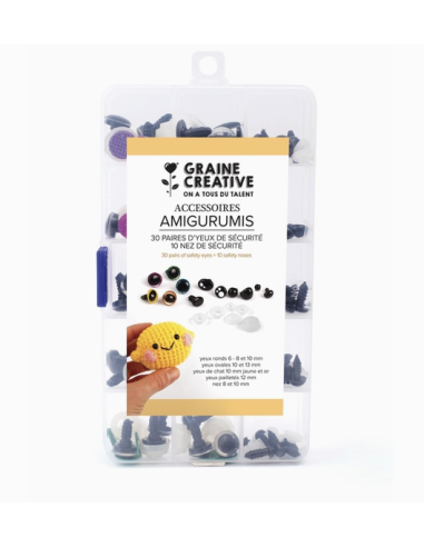 assortiments yeux et nez graine créative