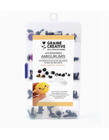 assortiments yeux et nez graine créative