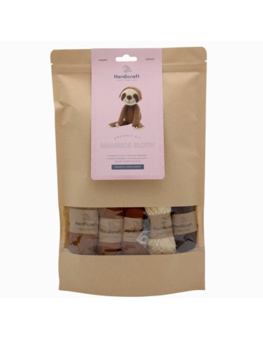 Kit crochet HardiCraft - Maurice le paresseux