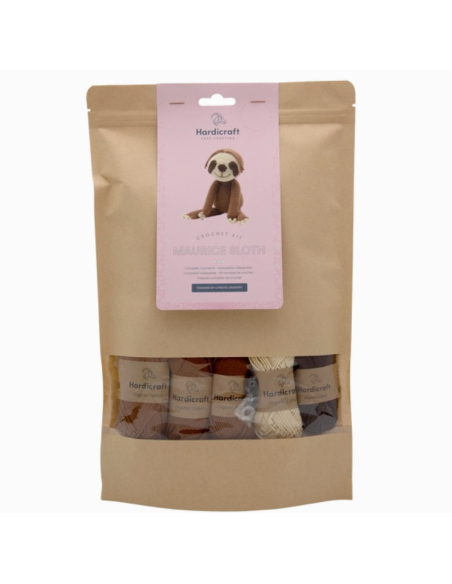 Kit crochet HardiCraft - Maurice le paresseux